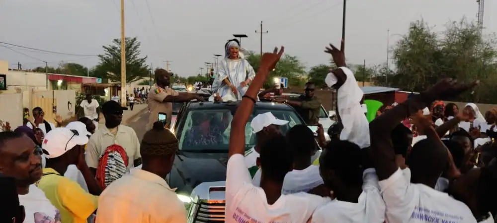 En caravane : Aïssata Tall Sall promet l’aménagement du Kolangal et un Bac entre le Sénégal et la Mauritanie