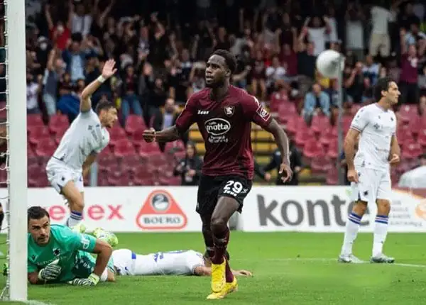 Boulaye Dia Serie A :  inscrit son premier but avec la Salernitana