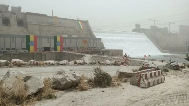 Le méga-barrage éthiopien de la Renaissance a achevé sa troisième phase de remplissage