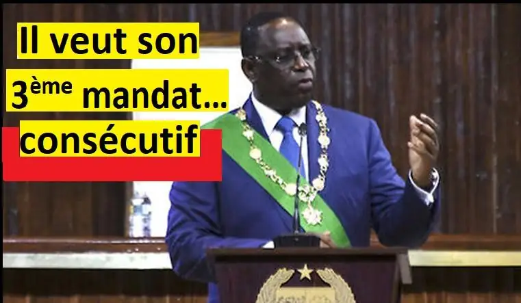 Macky convaincu par le 3ème mandat…Les faucons ont réussi