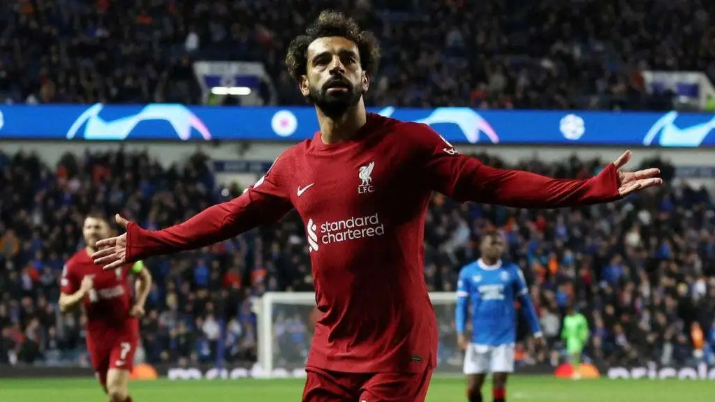 Ligue des champions: triplé de Salah et retour en avant d&rsquo;Osimhen