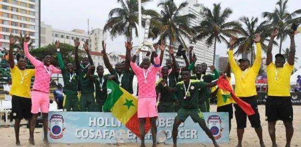 Beach soccer / Cosafa Cup : Le Sénégal domine l&rsquo;Égypte (5-3) et remporte le trophée