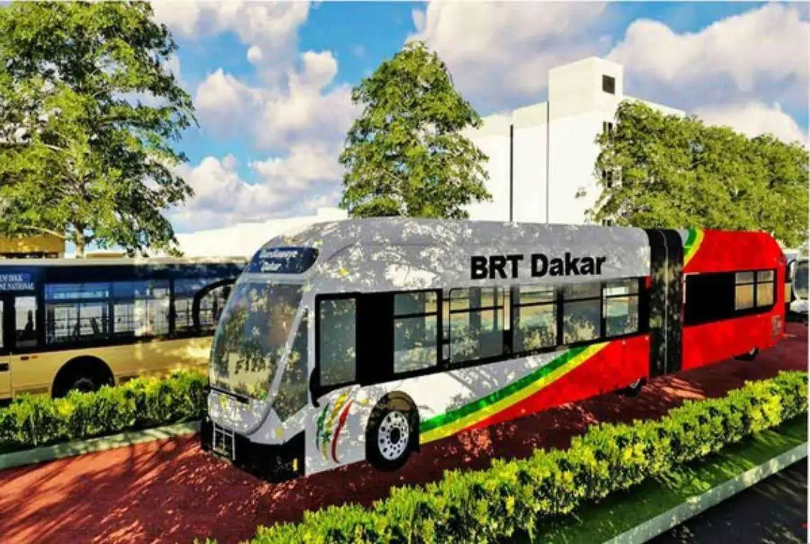 Brt : 121 bus électriques attendus au Sénégal d’ici mars 2023