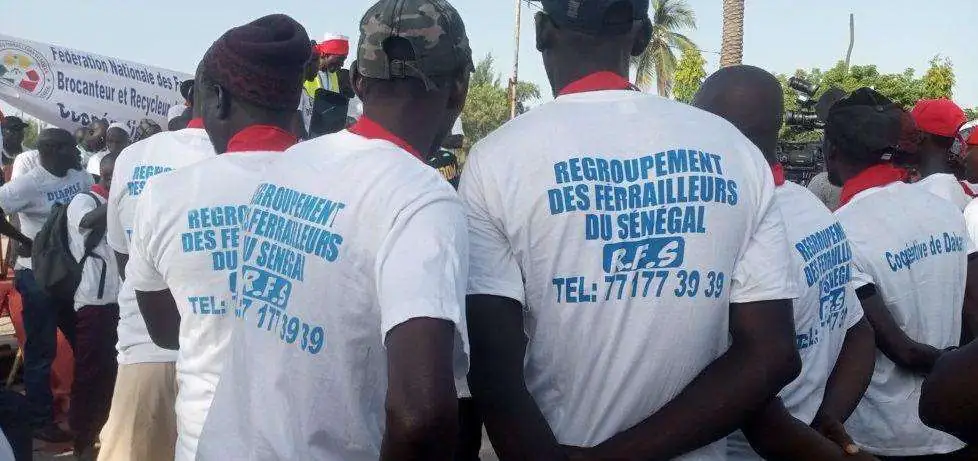 Senegal Sit-in : Les ferrailleurs alertent sur les dangers du secteur