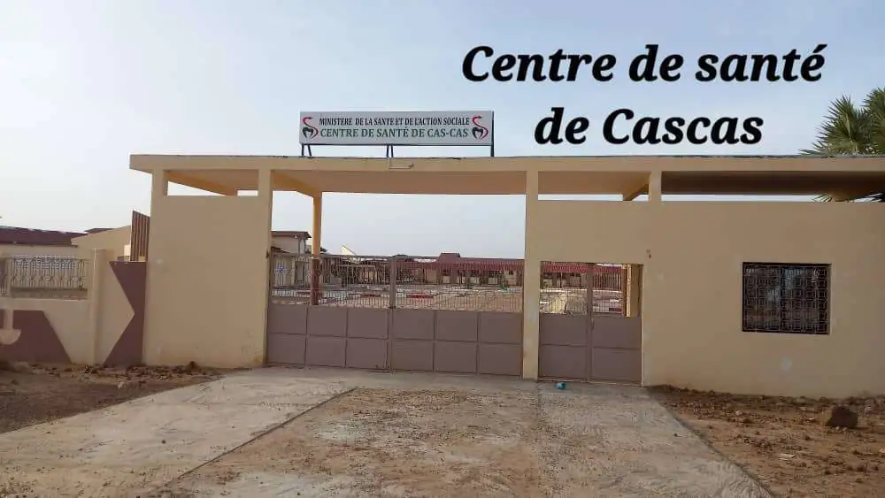 Centre de sante de cas-cas qui a couté plus de 500 millions de FCFA toujours ferme