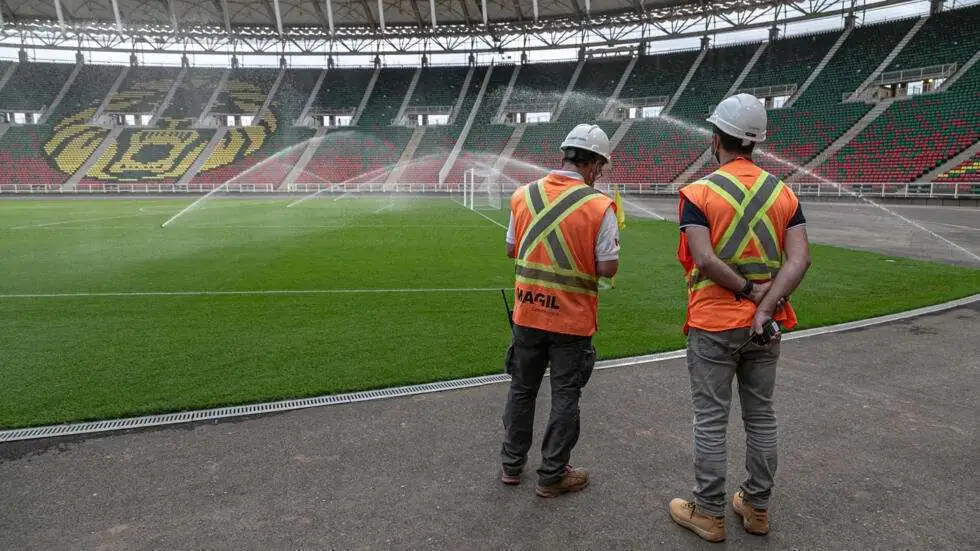 Cameroun: l&rsquo;entreprise canadienne Magil annonce la reprise du chantier du stade d&rsquo;Olembe