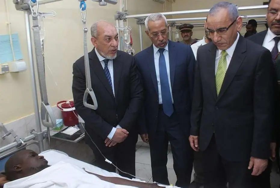 Trois ministres au chevet des blessés de la mutinerie de la prison