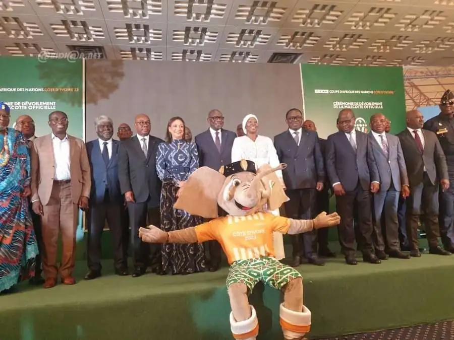 Football : « AKWABA », la nouvelle mascotte de la CAN 2023 en Côte d&rsquo;Ivoire dévoilée