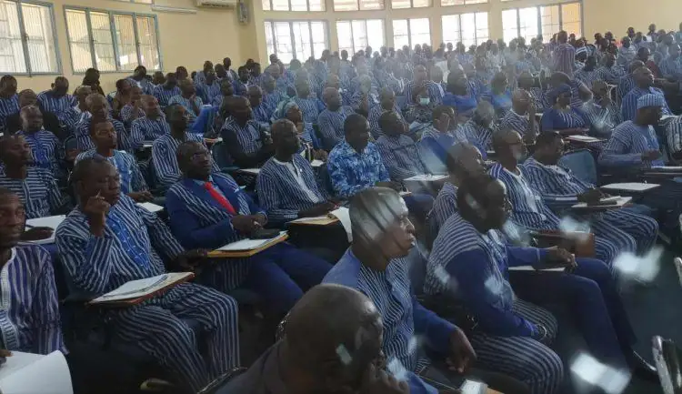 Année scolaire 2023-2024 : La 1re promotion des Administrateurs des Lycées et collèges échange avec le MENAPLN