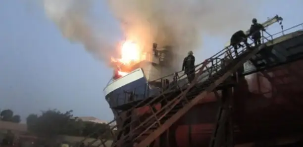 Port de Dakar : Explosion dans un navire chinois, deux morts