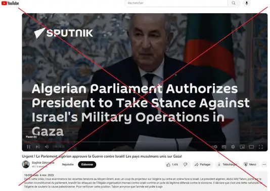 Non, le parlement algérien n&rsquo;a pas autorisé le président à déclarer la guerre à Israël, et le Yémen n&rsquo;a pas rejoint le conflit