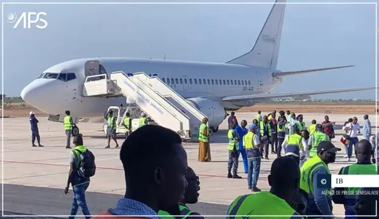 Saint-Louis: démarrage de la cérémonie de mise en exploitation de l’Aéroport international Ousmane Masseck Ndiaye