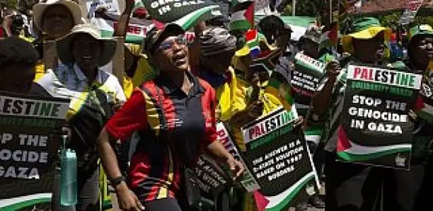 « Aujourd&rsquo;hui, nous disons merci », les Palestiniens remercient l&rsquo;Afrique du Sud