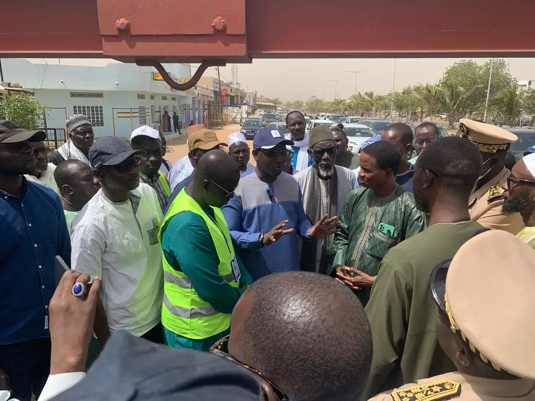 Construction du bassin de Nguélémou : Le Ministre Cheikh Tidiane Dièye demande l’accélération des travaux