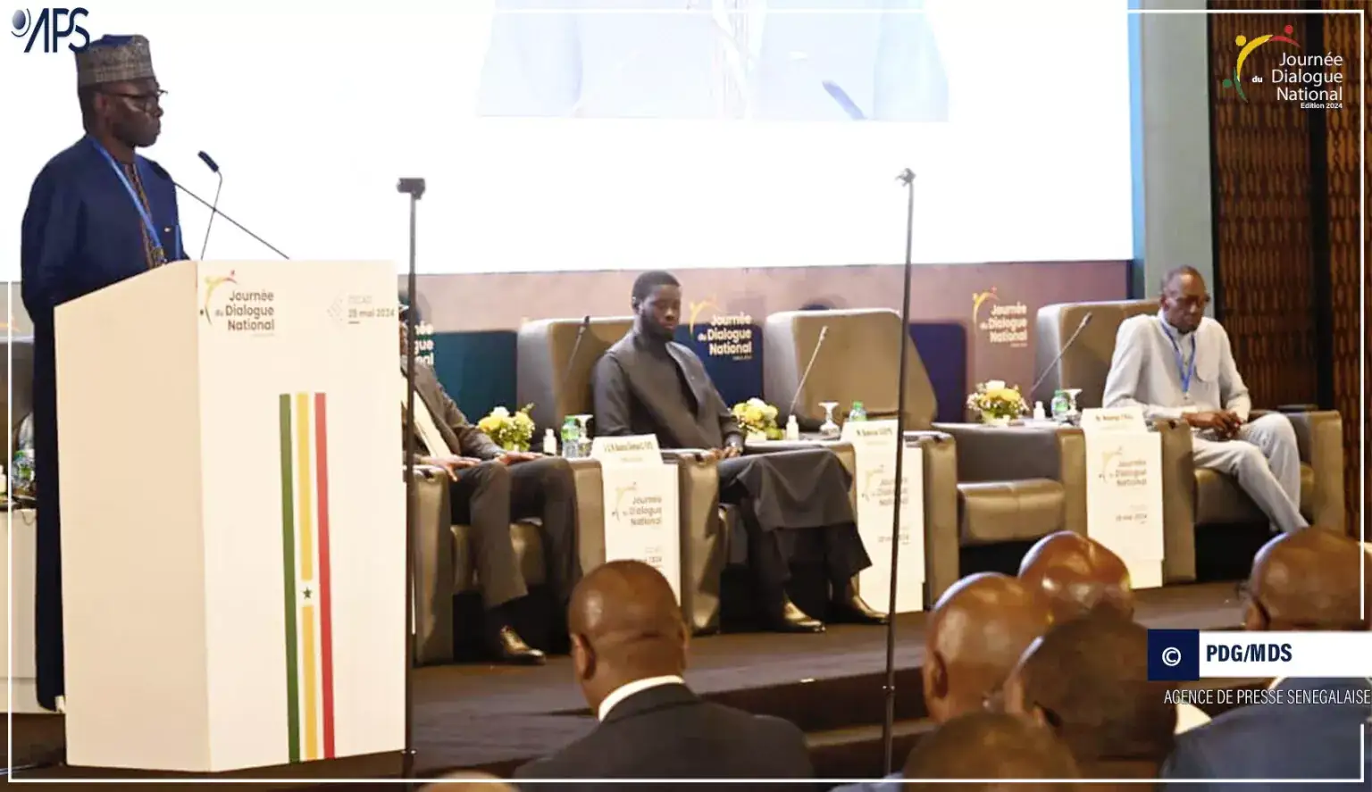 Diamniadio : les travaux du dialogue national ont démarré au CICAD