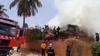 Incendie: Après la Riviera, c’est au tour de Safari de prendre feu