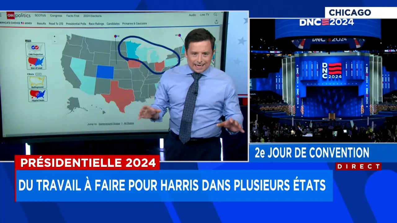 Présidentielle américaine: voici les États à surveiller