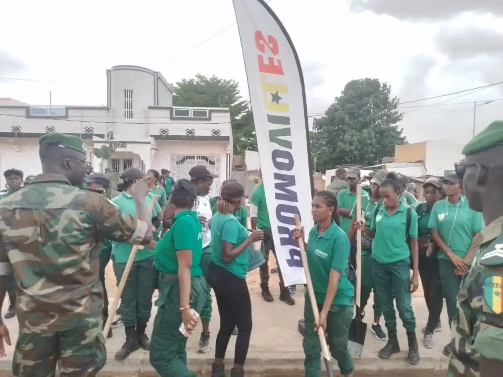 Journée de reboisement : Promovilles plante des arbres à Louga