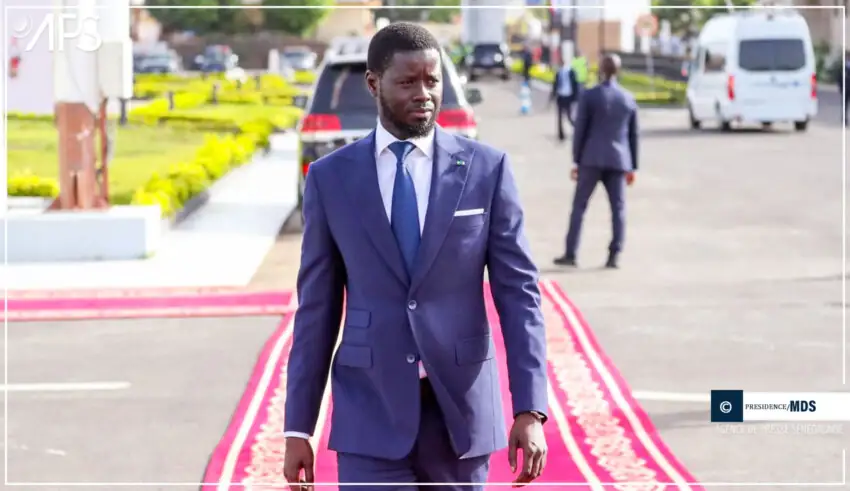Bassirou Diomaye Faye à Nouakchott pour assister à l’investiture d’El Ghazouani