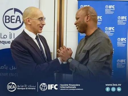 La BEA et la SFI annoncent un financement de 30 millions USD pour soutenir les MPME et lãentrepreneuriat fûˋminin en Mauritanie