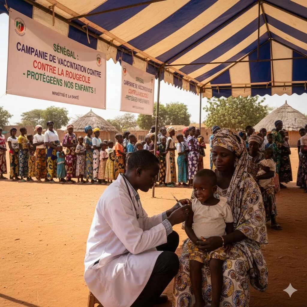 Éradication de la rougeole : la prise des deux doses de vaccin, une nécessité selon l’OMS