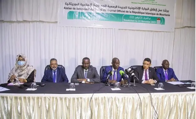 Lancement du portail électronique du Journal Officiel : Une avancée majeure pour la transparence et l&rsquo;État de droit en Mauritanie