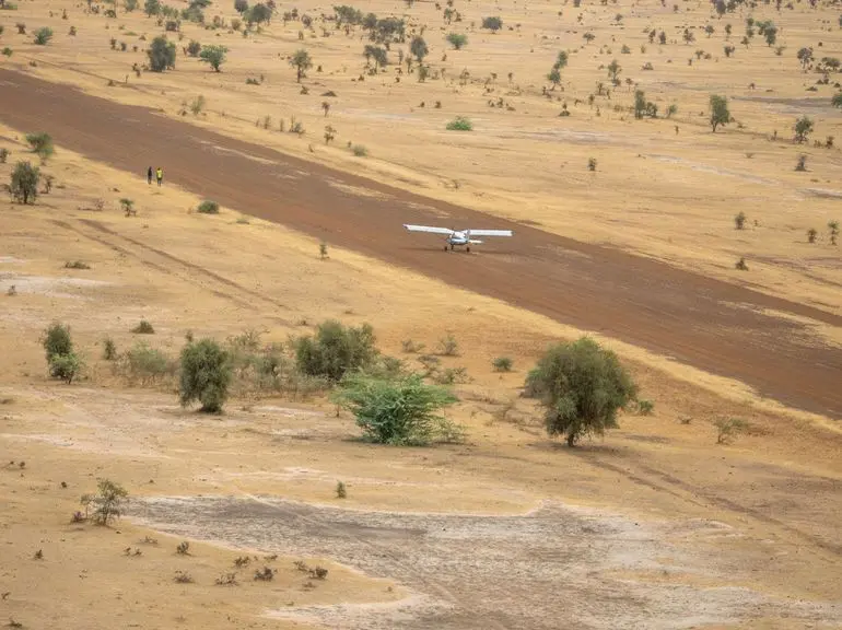 Tour aérien du Sénégal en ULM : La belle retrouvaille de Mboula et la mobilisation des autorités et de la CSS à Richard Toll