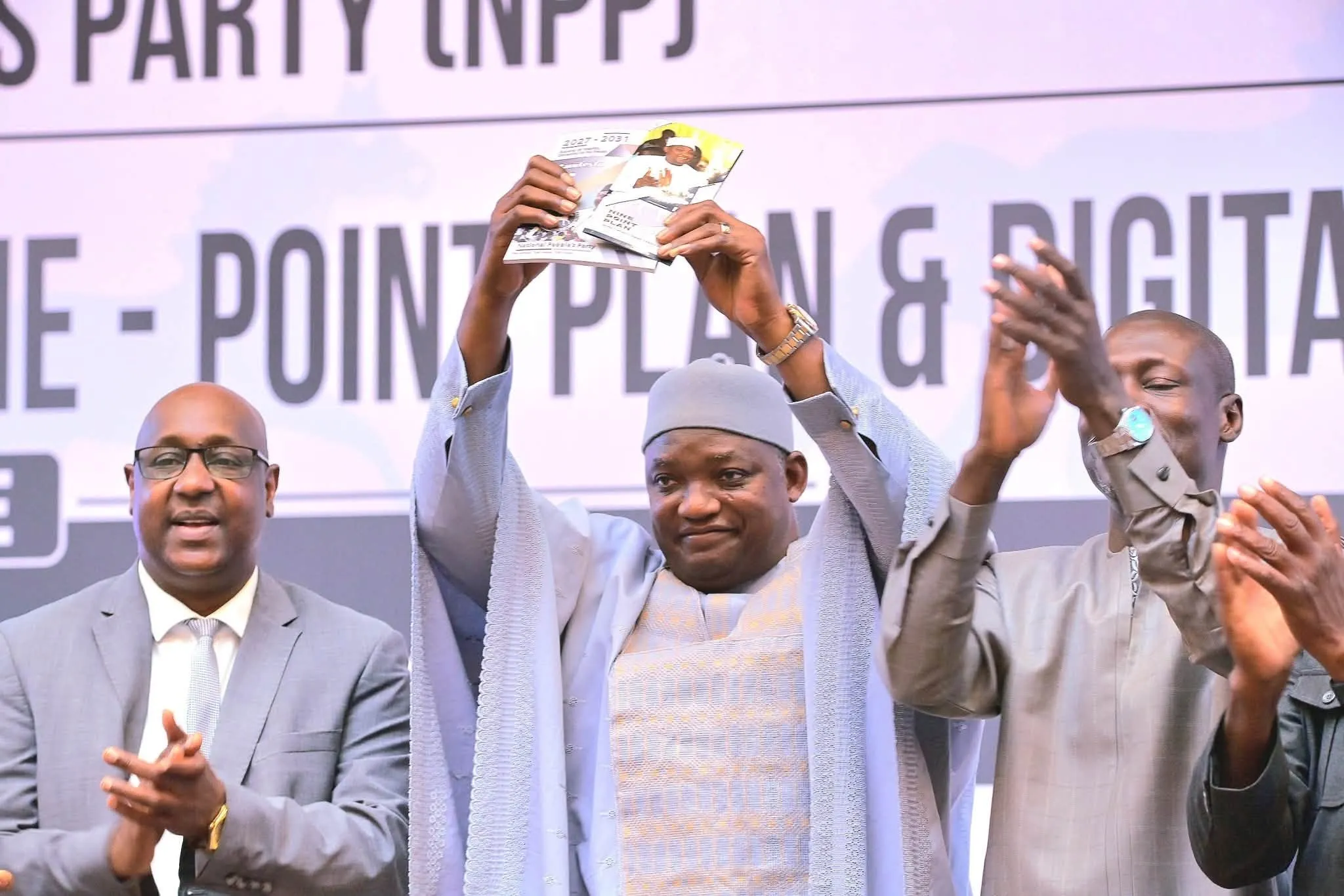President Barrow Urges Discipline as NPP Launches New Agenda