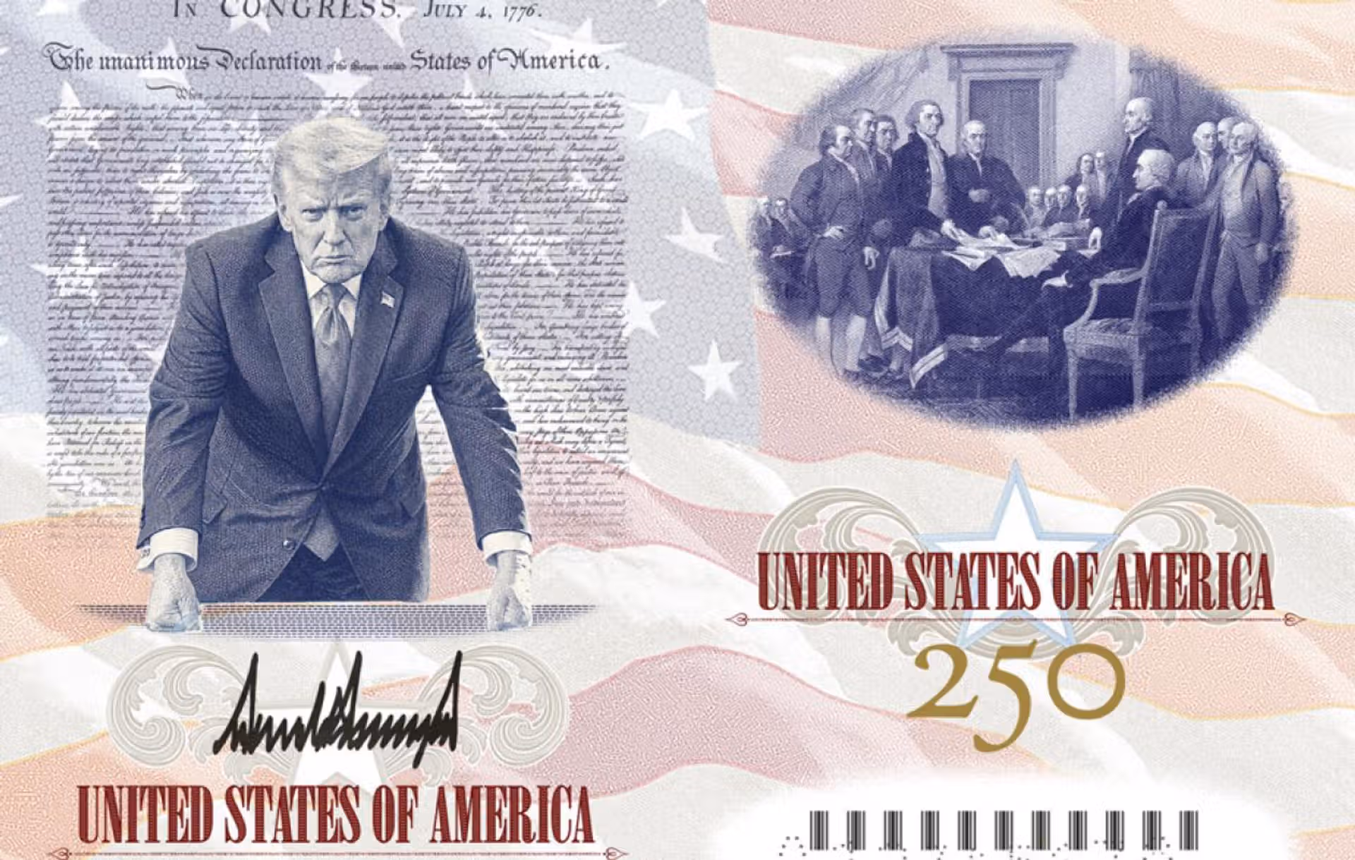 «bienvenue, Mais Soyez Sages !» : Donald Trump Dévoile Un Nouveau Passeport Américain Avec Sa Photo